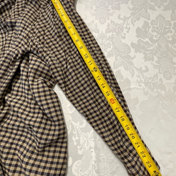 Reunion Men's Long Sleeve Shirt Black Check Pattern Size XL 100% Rayon - Picture 8 of 8